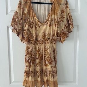 Spell boho popover dress
